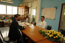 คณะกรรมการตรวจเยี่ยมสนามสอบ การประเมินความสามารถมารถด้านการอ่านของผู็เรียน (RT) ชั้นประถมศึกษาปีที่ 1 ปีการศึกาา 2563 ได้ลงพื้นที่ตรวจเี่ยมสนามสอบ