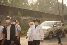 กองการศึกษาร่วมเดินรณรงค์ให้ประชาชนไปใช้สิทธิเลือกตั้ง