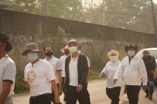 กองการศึกษาร่วมเดินรณรงค์ให้ประชาชนไปใช้สิทธิเลือกตั้ง