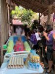 ลงพื้นที่เยี่ยมบ้านคนพิการชุมชนสองแคว2และผู้สูงอายุชุมชนมณีฯเพื่อติดตามการให้ความช่วยเหลือและเป็นกำลังใจแก่ครอบครัว