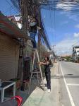 กองวิชาการและแผนงาน ลงพื้นที่ตรวจสอบและปรับมุมกล้องโทรทัศน์วงจรปิด (CCTV)