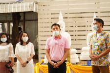 เทศบาลนครแม่สอดจัดพิธีอัญเชิญพระพุทธโคดมบุญบารมี เพื่อไปประดิษฐานยังโรงเรียนในสังกัดเทศบาลนครแม่สอด