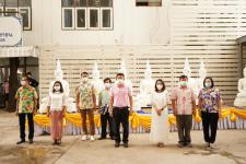 เทศบาลนครแม่สอดจัดพิธีอัญเชิญพระพุทธโคดมบุญบารมี เพื่อไปประดิษฐานยังโรงเรียนในสังกัดเทศบาลนครแม่สอด