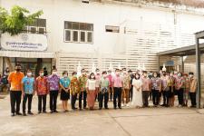 เทศบาลนครแม่สอดจัดพิธีอัญเชิญพระพุทธโคดมบุญบารมี เพื่อไปประดิษฐานยังโรงเรียนในสังกัดเทศบาลนครแม่สอด