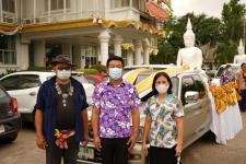 เทศบาลนครแม่สอดจัดพิธีอัญเชิญพระพุทธโคดมบุญบารมี เพื่อไปประดิษฐานยังโรงเรียนในสังกัดเทศบาลนครแม่สอด