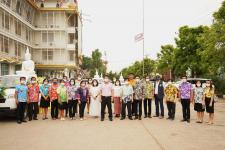 เทศบาลนครแม่สอดจัดพิธีอัญเชิญพระพุทธโคดมบุญบารมี เพื่อไปประดิษฐานยังโรงเรียนในสังกัดเทศบาลนครแม่สอด