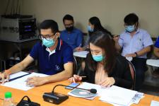 ผอ.กองยุทธศาสตร์และงบประมาณ จัดประชุมประจำเดือนพฤษภาคม กองยุทธศาสตร์และงบประมาณ เทศบาลนครแม่สอด ครั้งที่ 5/2564