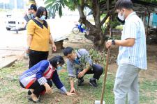 กองยุทธศาสตร์และงบประมาณ ร่วมกิจกรรมปลูกต้นไม้ประจำปีแห่งชาติ พ.ศ.2564