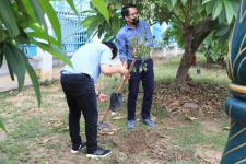 กองยุทธศาสตร์และงบประมาณ ร่วมกิจกรรมปลูกต้นไม้ประจำปีแห่งชาติ พ.ศ.2564