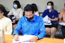 กองยุทธศาสตร์และงบประมาณ จัดประชุมคณะกรรมการสนับสนุนการจัดทำแผนพัฒนาเทศบาล