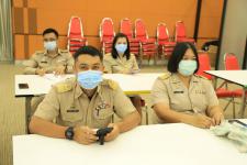 กองยุทธศาสตร์และงบประมาณ ร่วมกิจกรรมโครงการผู้บริหารมอบนโยบายการทำงานตามหลักธรรมาภิบาล