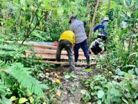 ลงพื้นที่เพื่อเริ่มดำเนินงานปรับสภาพที่อยู่อาศัยสำหรับคนพิการ ในพื้นที่ชุมชนสองแคว 2