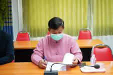 เทศบาลนครแม่สอดจัดการประชุมหารือแนวทางการเปิด-ปิดและการจัดการศึกษาช่วงการแพร่ระบาดของโรคติดเชื้อไวรัสโคโรน่า (Covid-19)