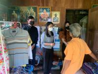 งานสังคมสงเคราะห์ ลงพื้นที่เยี่ยมบ้านผู้สูงอายุชุมชนปู่แดง เพื่อวางแผนดารพิจารณาให้ความช่วยเหลือด้านการพัฒนาคุณภาพชีวิตต่อไป