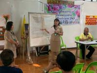 จัดทำเวทีประชาคมในการจัดทำแผนพัฒนาชุมชน