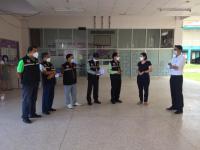 คณะผู้บริหารเทศบาลนครแม่สอดลงพื้นที่ตรวจเยี่ยมสถานศึกษาในสังกัดเทศบาลนครแม่สอด