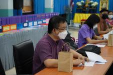 คณะอนุกรรมการกลั่นกรองการประเมินผลการปฏิบัติงานของข้าราชการครูและบุคลากรทางการศึกษา ครั้งที่ 2 ประจำปี 2564 ลงพื้นที่ติดตามผลการประเมินผลการปฏิบัติงานของพนักงานครูเทศบาลและลูกจ้างประจำ