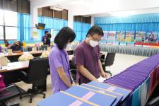 คณะอนุกรรมการกลั่นกรองการประเมินผลการปฏิบัติงานของข้าราชการครูและบุคลากรทางการศึกษา ครั้งที่ 2 ประจำปี 2564 ลงพื้นที่ติดตามผลการประเมินผลการปฏิบัติงานของพนักงานครูเทศบาลและลูกจ้างประจำ