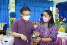 คณะอนุกรรมการกลั่นกรองการประเมินผลการปฏิบัติงานของข้าราชการครูและบุคลากรทางการศึกษา ครั้งที่ 2 ประจำปี 2564 ลงพื้นที่ติดตามผลการประเมินผลการปฏิบัติงานของพนักงานครูเทศบาลและลูกจ้างประจำ