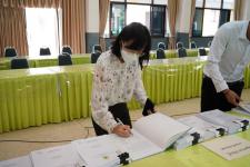 คณะอนุกรรมการกลั่นกรองการประเมินผลการปฏิบัติงานของข้าราชการครูและบุคลากรทางการศึกษา ลงพื้นที่ติดตามผลการประเมินผลการปฏิบัติงานของพนักงานครูเทศบาลและลูกจ้างประจำ โรงเรียนเทศบาลวัดมณีไพรสณฑ์ และโรงเรียนเทศบาลวัดบุญญาวาส