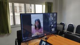 การประชุมติดตามผลการดำเนินงานของสถานศึกษาในสังกัดเทศบาลนครแม่สอด ประจำเดือนตุลาคม 2564