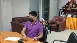 การประชุมติดตามผลการดำเนินงานของสถานศึกษาในสังกัดเทศบาลนครแม่สอด ประจำเดือนตุลาคม 2564