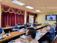 ประชุมเพื่อพิจาณาการดำเนินงานช่วยเหลือประชาชนในด้านการส่งเสริมและพัฒนาคุณภาพชีวิต