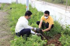 กองยุทธศาสตร์และงบประมาณ ร่วมกิจกรรมปลูกต้นไม้ประจำปี พ.ศ.2564