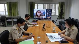 คณะผู้บริหารเทศบาลนครแม่สอด จัดประชุมหารือแนวทางการเปิดภาคเรียนที่ 2 ประจำปีการศึกษา 2564 ของสถานศึกษาในสังกัดเทศบาลนครแม่สอด