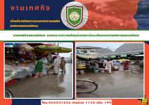 งานเทศกิจนครแม่สอด ออกตรวจความเรียบร้อยและจัดระเบียบตลาดเทศบาลนครแม่สอด