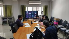 กองการศึกษาจัดการประชุมพนักงานประจำเดือนพฤศจิกายน 2564