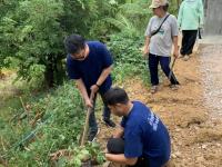 กองวิชาการและแผนงาน จัดกิจกรรมปลูกต้นไม้คืนป่า