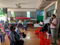 ลงพื้นที่ชุมชนเพื่อชี้แจงการปฏิบัติตามระเบียบกระทรวงมหาดไทย ชุมชนประชารักษ์