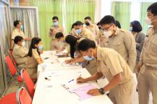 โครงการจัดงานผู้บริหารมอบนโยบายการทำงานตามหลักธรรมาภิบาล ประจำปี 2564