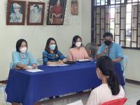 ลงพื้นที่ชุมชนเพื่อชี้แจงการปฏิบัติตามระเบียบกระทรวงมหาดไทย ชุมชนสองแคว 2