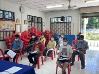 ลงพื้นที่ชุมชนเพื่อชี้แจงการปฏิบัติตามระเบียบกระทรวงมหาดไทย ชุมชนสองแคว 2