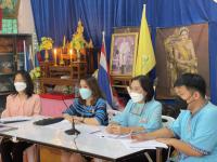 ลงพื้นที่ชุมชนเพื่อชี้แจงการปฏิบัติตามระเบียบกระทรวงมหาดไทย ชุมชนสองแคว 1