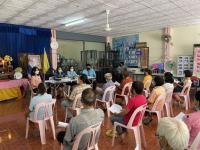 ลงพื้นที่ชุมชนเพื่อชี้แจงการปฏิบัติตามระเบียบกระทรวงมหาดไทย ชุมชนสองแคว 1