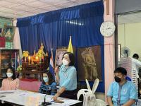 ลงพื้นที่ชุมชนเพื่อชี้แจงการปฏิบัติตามระเบียบกระทรวงมหาดไทย ชุมชนสองแคว 1