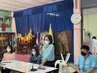 ลงพื้นที่ชุมชนเพื่อชี้แจงการปฏิบัติตามระเบียบกระทรวงมหาดไทย ชุมชนสองแคว 1