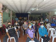 ลงพื้นที่ชุมชนเพื่อชี้แจงการปฏิบัติตามระเบียบกระทรวงมหาดไทย ชุมชนสองแคว 1