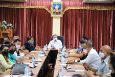 ทน.แม่สอด ประชุมการจัดกิจกรรมวันชาติ และวันพ่อแห่งชาติ