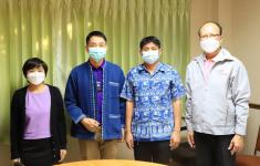 ทน.แม่สอด ให้สัมภาษณ์สื่อ สวท.แม่สอด เนื่องในโอกาสวันต่อต้านการทุจริตสากล ในวันที่ 9 ธันวาคม 2564 