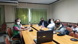 ทน.แม่สอด ร่วมประชุมชี้แจงแนวทางการจัดทำข้อเสนอโครงการพัฒนาและเสริมสร้างความเข้มแข็งของเศรษฐกิจฐานราก ประจำปี พ.ศ.2565