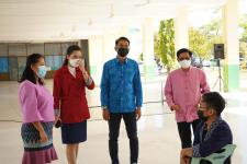 เทศบาลนครแม่สอดจัดการอบรมสาธิตการใช้งานชุดตรวจ Antigen test kit (ATK) ให้แก่ครูและบุคลากรทางการศึกษา 