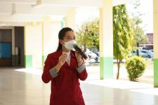 เทศบาลนครแม่สอดจัดการอบรมสาธิตการใช้งานชุดตรวจ Antigen test kit (ATK) ให้แก่ครูและบุคลากรทางการศึกษา 