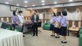 เทศบาลนครแม่สอด ร่วมแสดงความยินดีกับนักเรียน โรงเรียนเทศบาลเฉลิมพระเกียรติสมเด็จพระเทพรัตนราชสุดาฯ สยามบรมราชกุมารี รับรางวัลเชิดชูเกียรติค่ายเวทีนักวิทยาศาสตร์รุ่นเยาว์แห่งชาติ ครั้งที่ 17