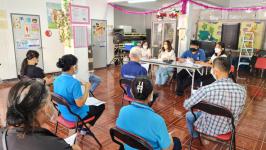 ลงพื้นที่ชุมชนพร้อมสำรวจปัญหาและความต้องการของชุมชน กับคณะกรรมการชุมชน ชุมชนตาลเดี่ยว