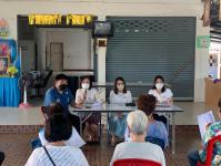 ลงพื้นที่ชุมชนพร้อมสำรวจปัญหาและความต้องการของชุมชน กับคณะกรรมการชุมชน ชุมชนสักทอง