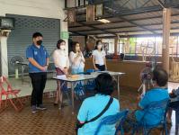 ลงพื้นที่ชุมชนพร้อมสำรวจปัญหาและความต้องการของชุมชน กับคณะกรรมการชุมชน ชุมชนสักทอง